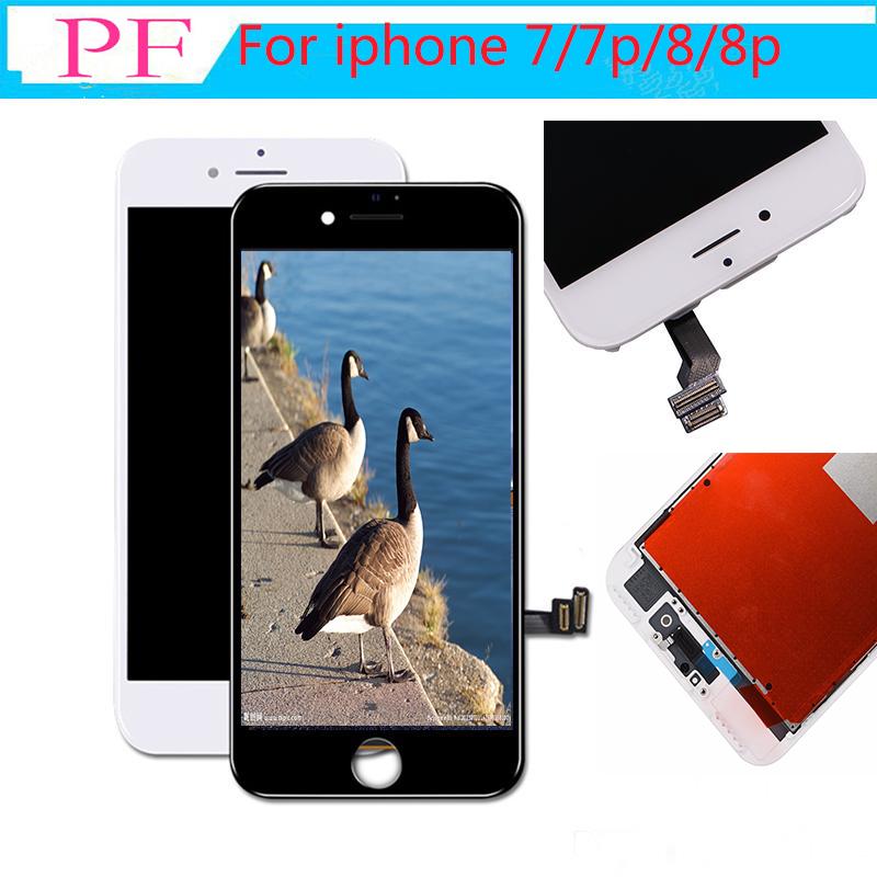 

High Brigtness For iPhone 8 8 Plus LCD Display 3D Touch Screen Digitizer Assembly LCD Replacement NO Dead No Dead Pixels