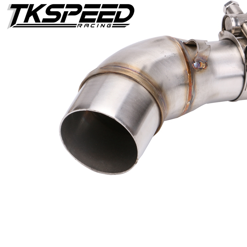 

A middle connect for Z250SL Motorcycle Exhaust Pipe Muffler Escape Connecting Pipe Front Link Moto Mid