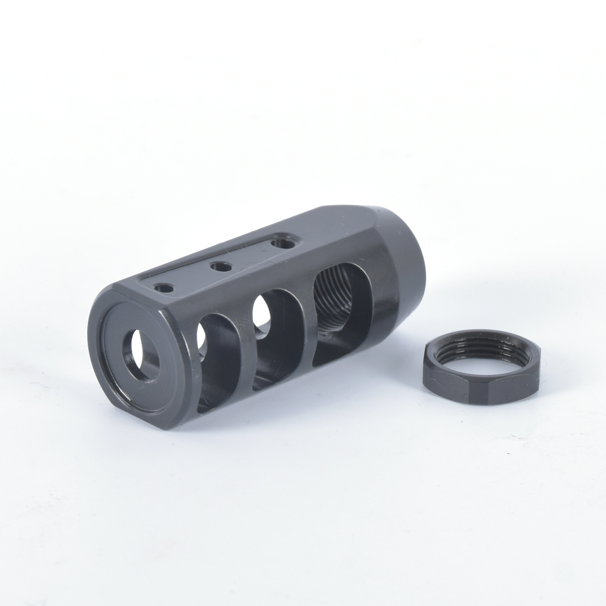 

.308 Steel Competition Muzzle Brake 5/8"x24 Thread