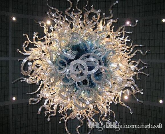 

100% Mouth Blown Borosilicate Custmosized Unique Design Led Lights Home Decor Style Murano Blown Glass Crystal Chandelier Lighting