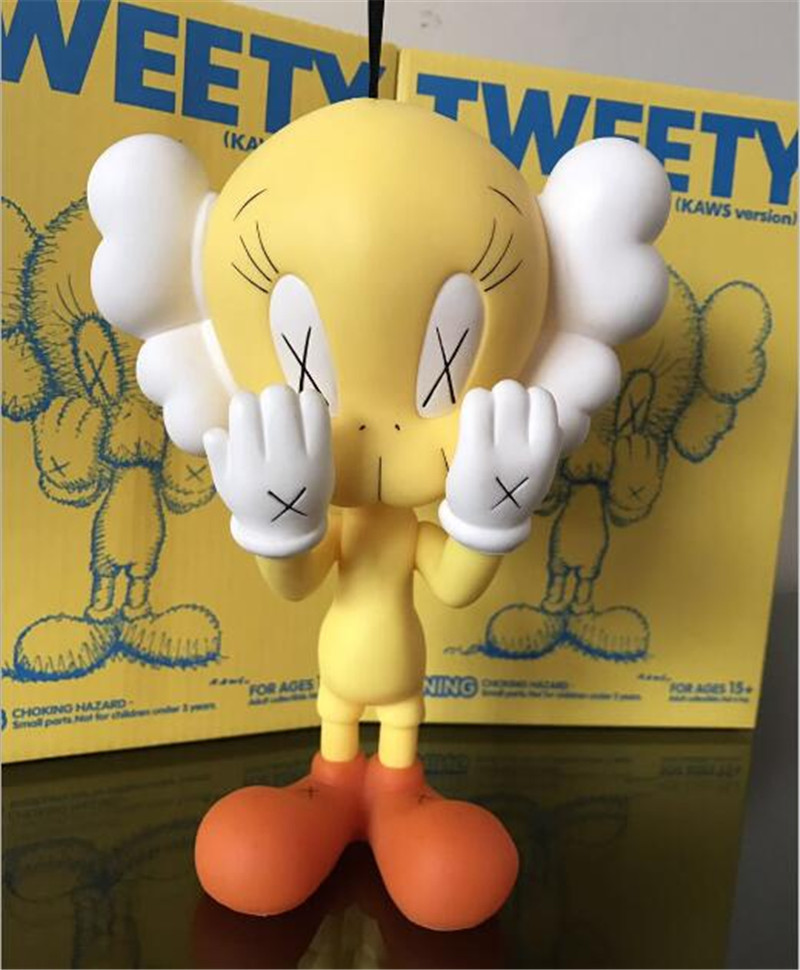 

Originalfake 20CM 0.4KG Originalfake Companion Very cute TWEETY toy for Original Box Action Figure model decorations kids gift
