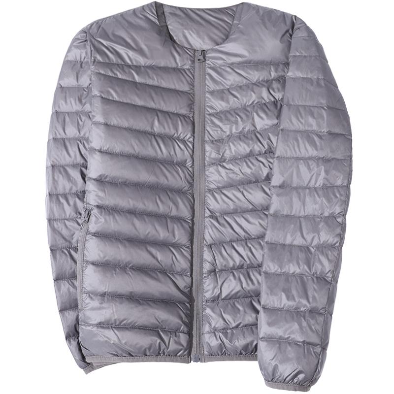 

Boollili Ultra Thin Down Jacket Men Autumn Winter Duck Down Coat for Men Short Puffer Mens Jackets Doudoune Homme 2020, Black