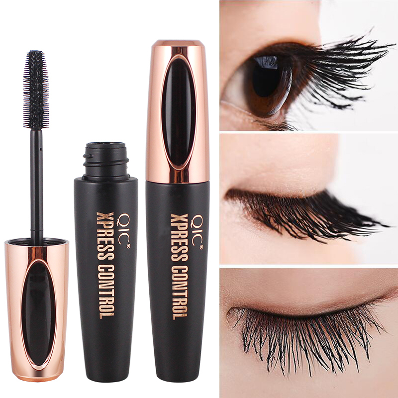 

MP002 4D Silk Fiber Lash Mascara Rimel Makeup Black Waterproof Lengthening Mascara Volume Express False Eyelashes, Customize