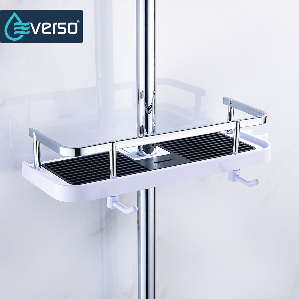 Nickel brossé bain papier toilette titulaire Tissu Support Avec Téléphone Étagère De Stockage Étagère de Rack