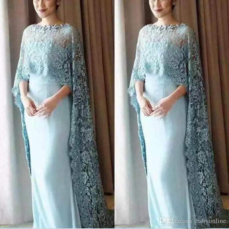 cape dress mother of the bride