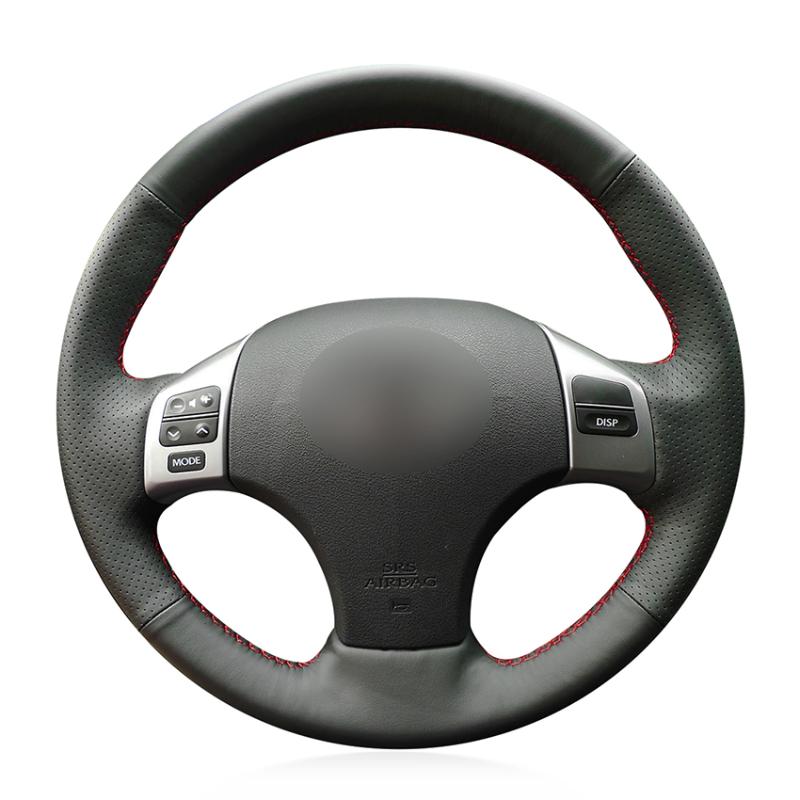 

Hand Sew Black Artificial Leather Car Steering Wheel Cover for IS IS250 IS250C IS300 IS300C IS350 IS350C F SPORT 2005-2011