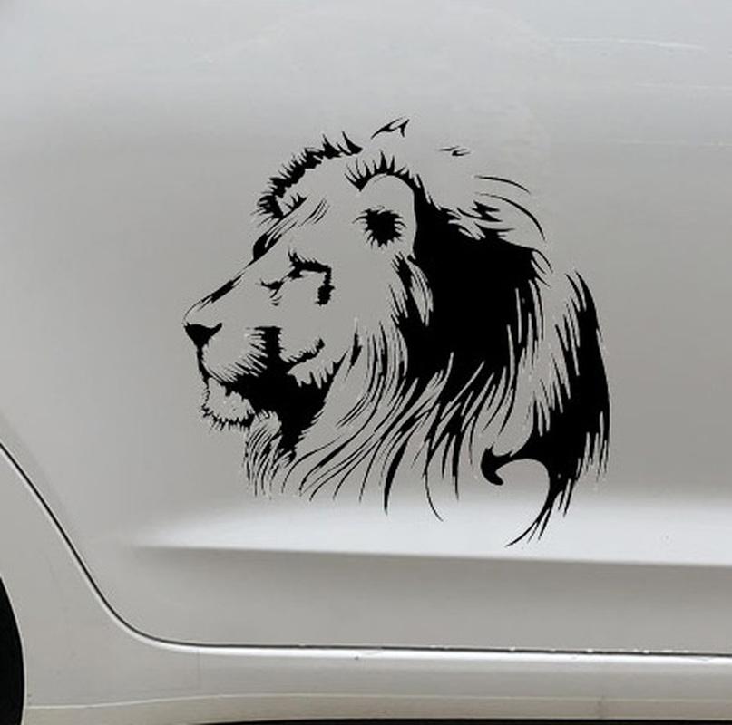 “VIP Luxury” Lion Funny Car Truck SUV Sticker Bumper Window Creative Decal Top