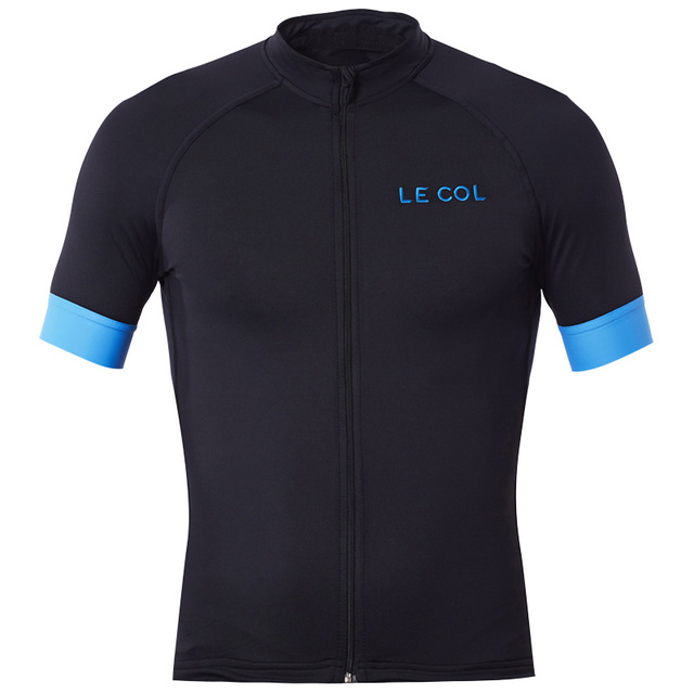 

2020 Le Col Men Cycling Jersey Short Sleeve Bicicleta Road Bike Jersey Cycling Clothing Bicycle Shirt Top, Black;red