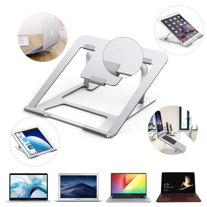 Portable Laptop Stand Holder Aluminum Alloy NoteBooks Stand for iPad...