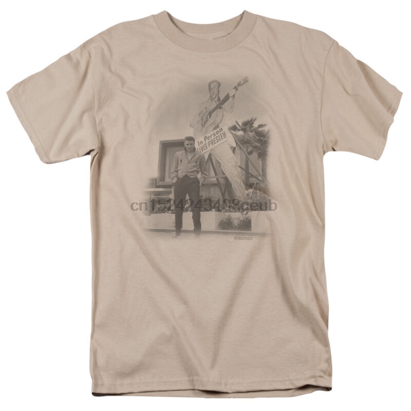 Elvis Presley LARGER THAN LIFE Licensed Adult T-Shirt All Sizes