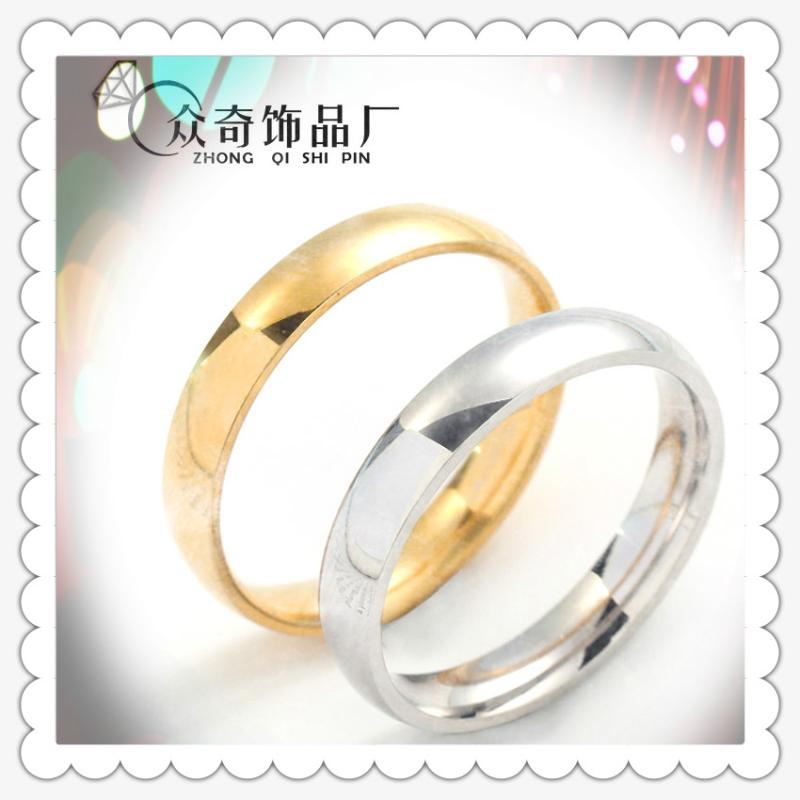 

Stainless Steel Fashion Classic Two-Color Men's Casual Sports Ring