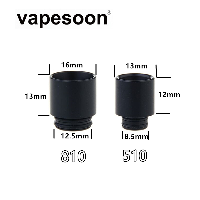 

VapeSoon 500pcs/lot POM Drip Tip For TFV8 /TFV8 Big Baby /TFV12/TFV8 Baby 810 510 Drip Tip