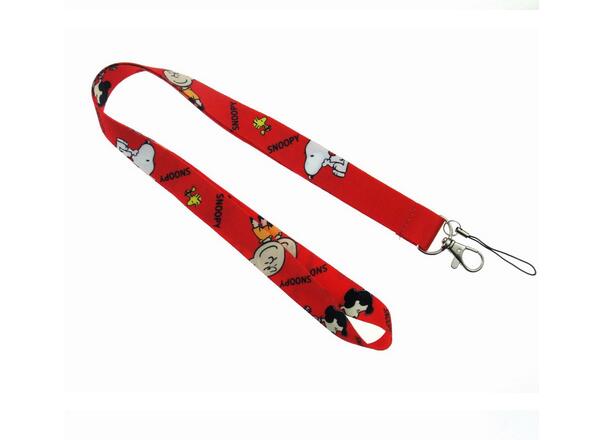

2020 New Snoopy Lovely puppy Cartoon Lanyard For Mobile Phone ID Card Keychain Holder Master of humour