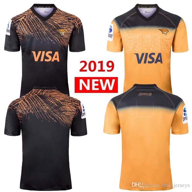 

Hot sales Best Quality 2019 2020 JAGUARES Home away rugby Jerseys League shirt jaguars leopard shirts jaguares Jersey s-3xl, Black;blue