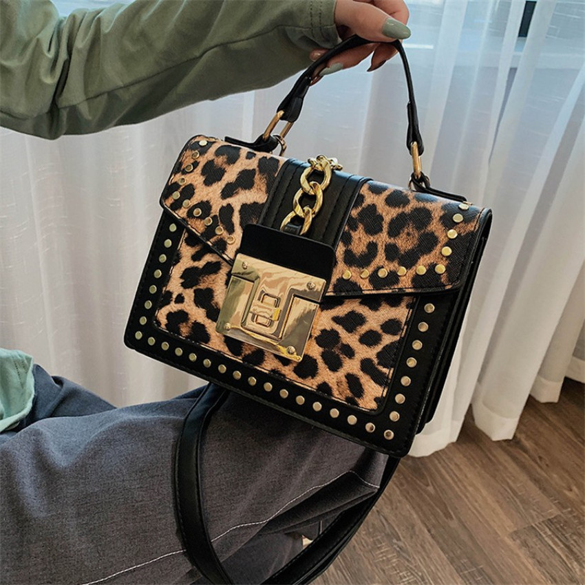 Lion Pattern Fashion Diagonal Single Shoulder Workout Bag