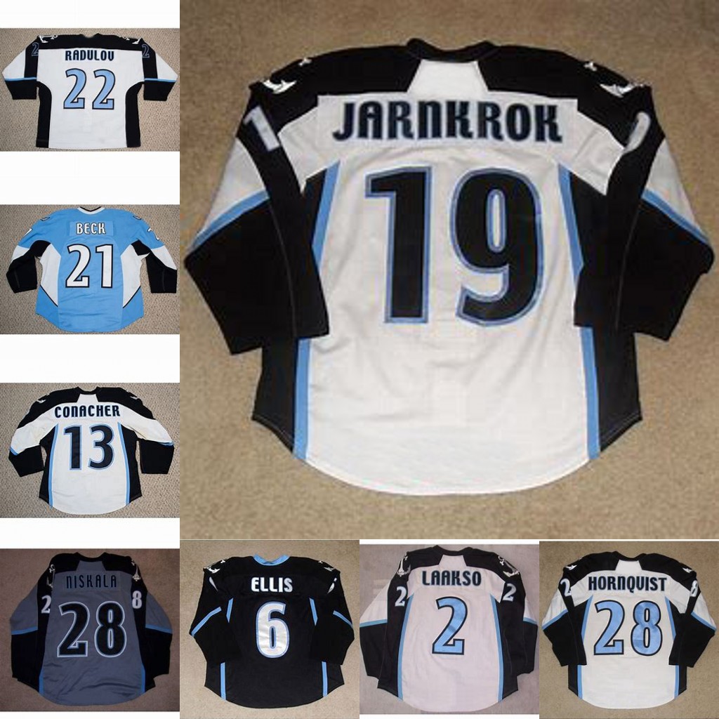 

Milwaukee Admirals 2 Teemu Laakso 6 Ryan Ellis 28 Janne Niskala 22 Alex Radulov 21 Beck 19 Calle Jarnkrok 13 Conacher Hockey Jersey, 2 teemu laakso white
