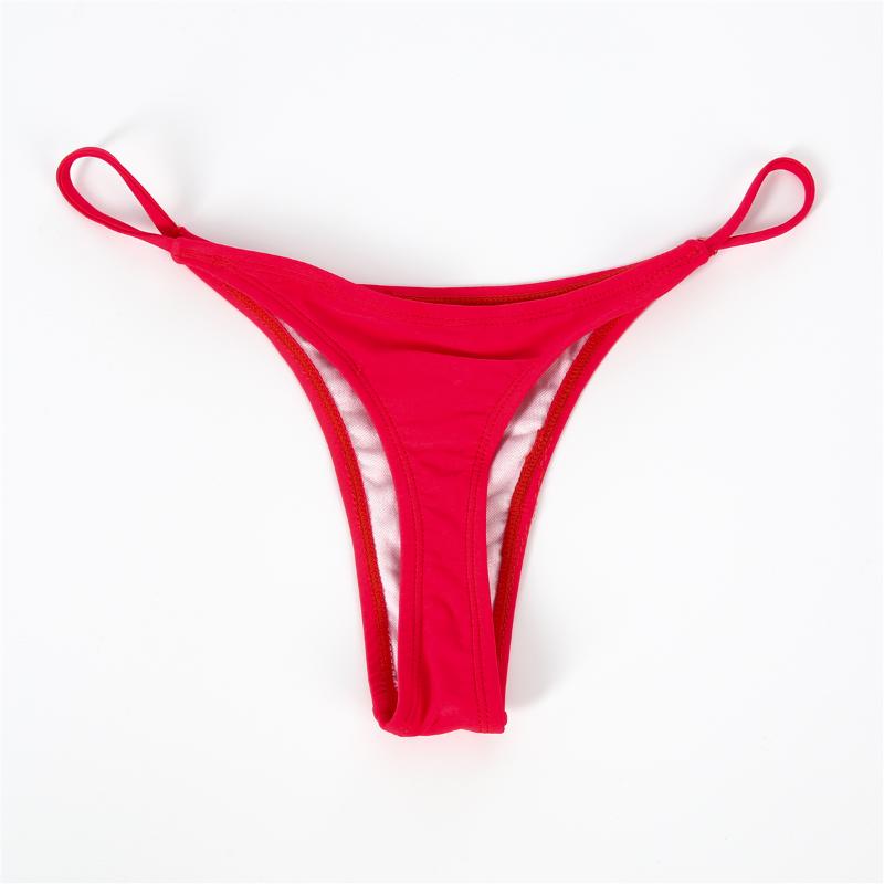 

Women Sexy Brazilian Bikini Thong Push up Bikini Bottom Swimwear