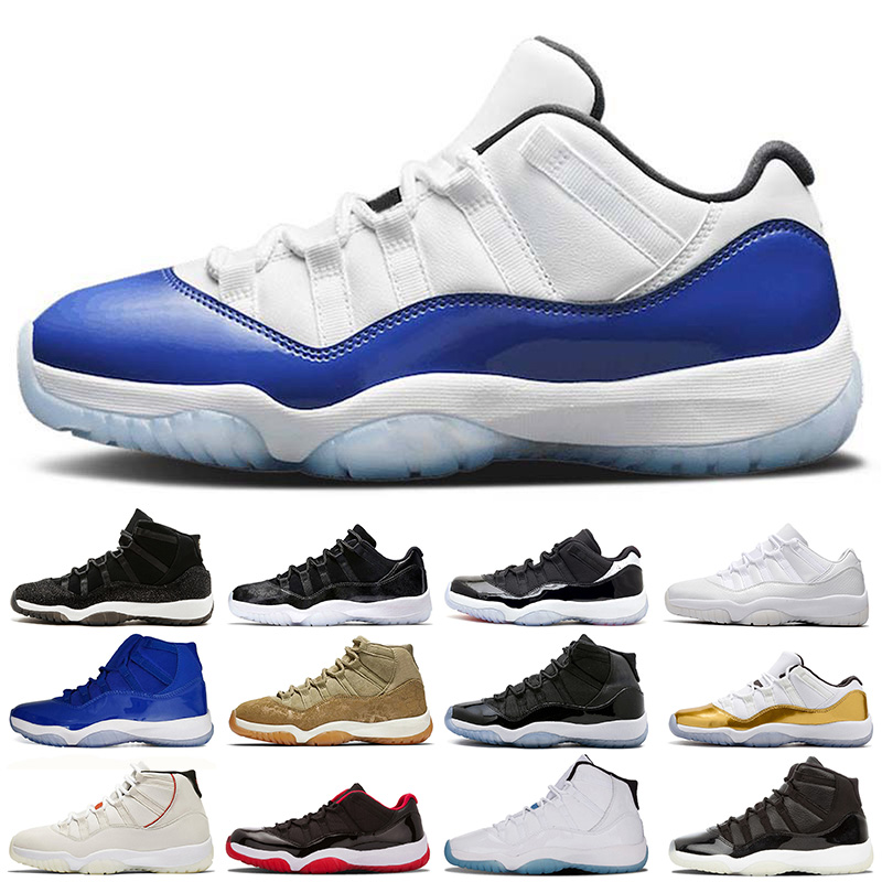 

Wholesale Trainers Designer Basketball Shoes 11s 11 Brand Jumpman Concord Blue Gamma Cap and Gown Platinum Tint Legend Sports Sneakers, Item 30 snakeskin - pink 36-47