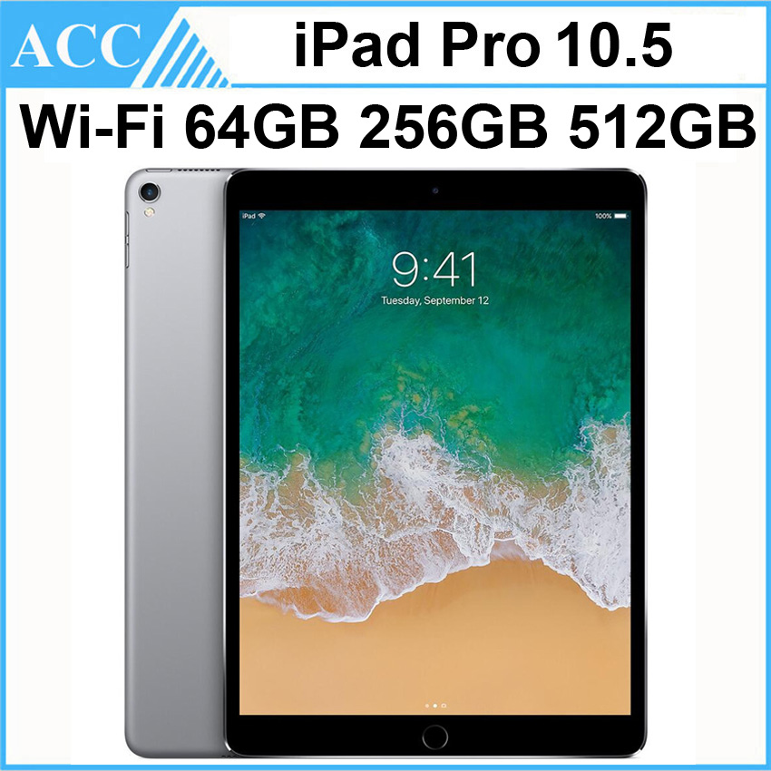 

Refurbished Original Apple iPad Pro 10.5 inch WIFI Version IOS A10X Chipset 4GB RAM 64GB 256GB 512GB ROM Tablet PC DHL 1pcs