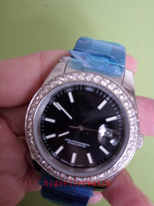 

Latest style Luxury With Original Box sapphire Black Dial 116244 16244 automatic Mens Men's Watch Watches