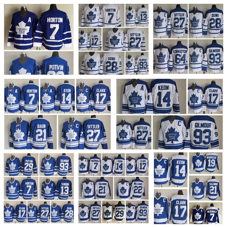 

Fashion Retro Toronto Maple Leafs Jerseys Lanny Mcdonald Tiger Williams Bruce Boudreau Wendel Clark Mens Stitched Throwback Hockey Jerseys, White