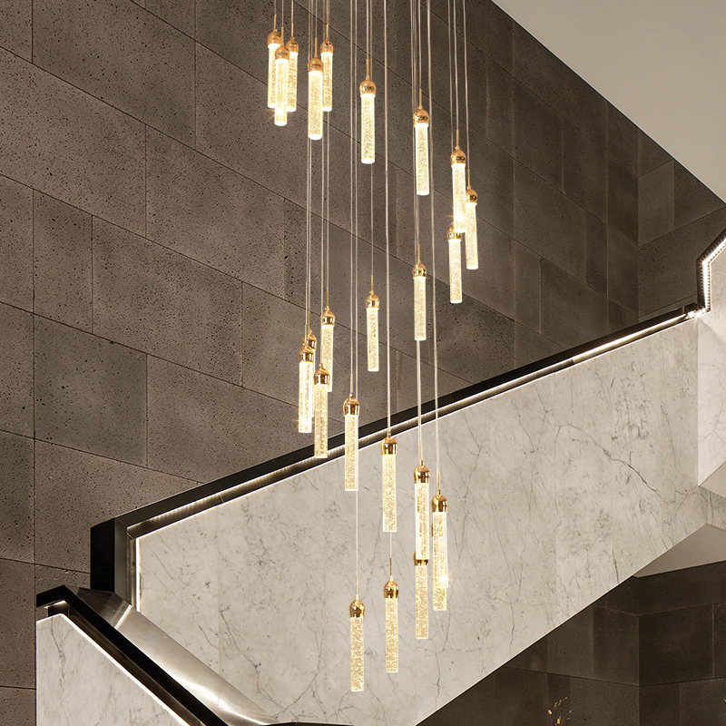 

chandelier led modern living room lamps crystal chandelier led lamp stairway lighting long crystal spiral chandeliers light home
