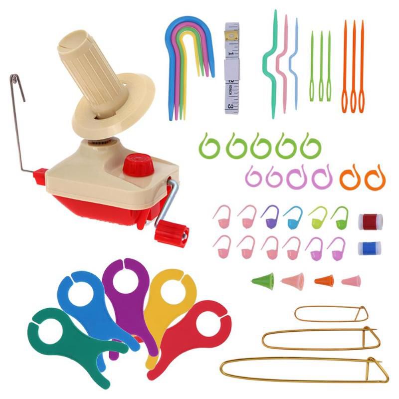 

Handheld Yarn Winder Swift Fiber String Ball Wool Winder Holder Practical String Winding Machine Sewing Accessories