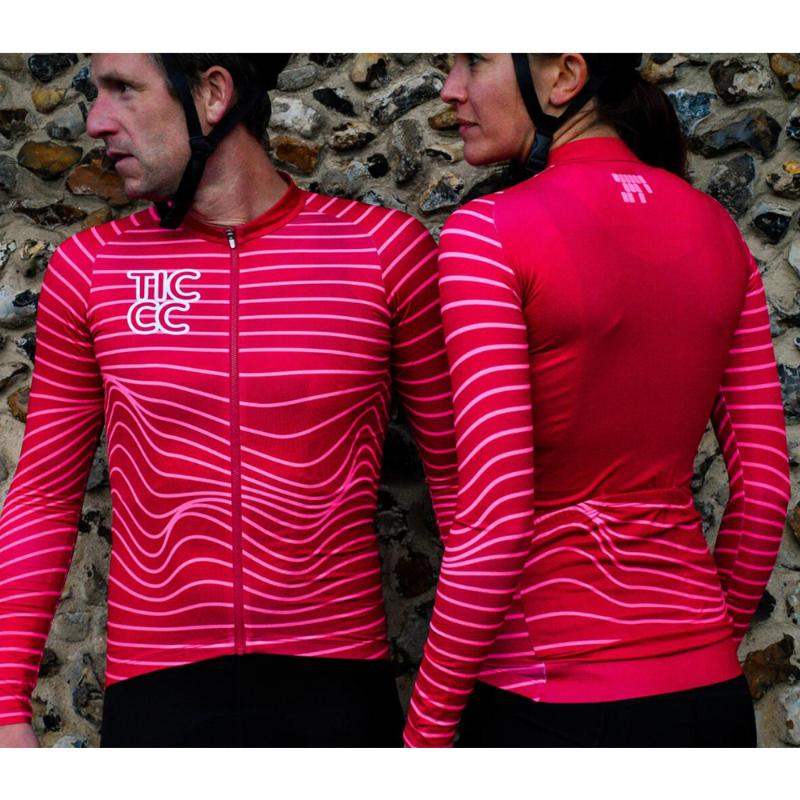 

TICCC Long Sleeve Cycling Jersey Spring Autumn Men Cycling Tops Clothes Racing Jersey Shirt Road MTB Bike Wear, Shirts 2