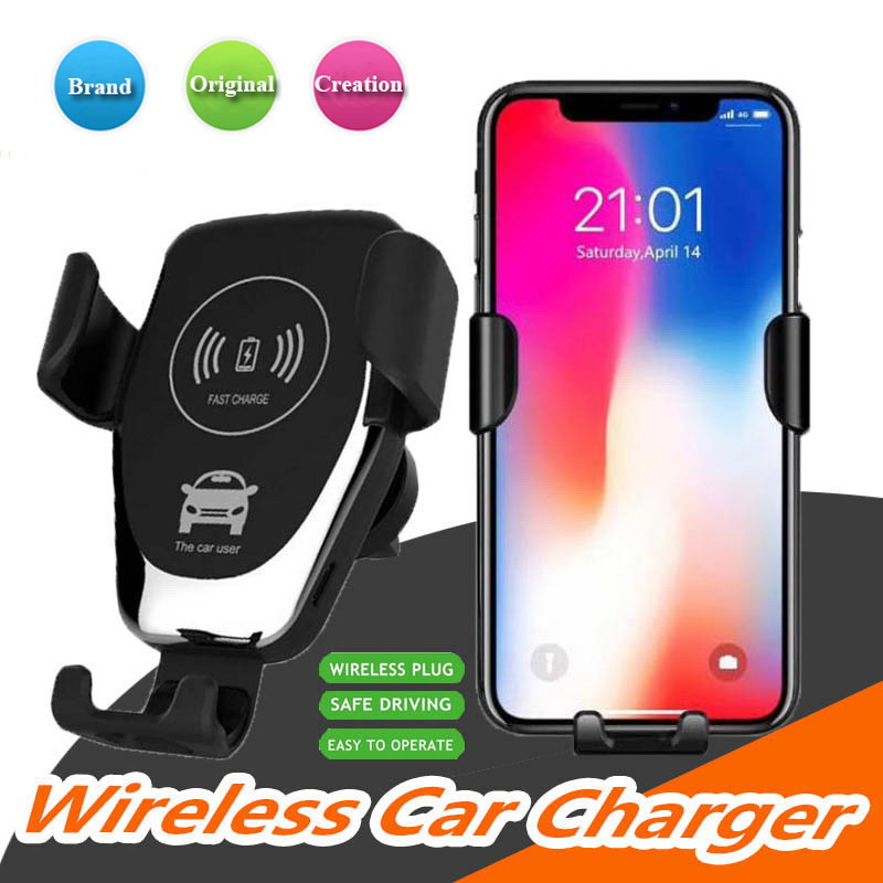 Qi Inalámbrico Cargador con Soporte de triple y 2 puertos USB para dispositivos 5 juntos
