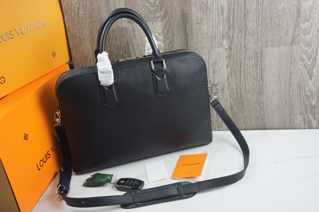 mens leather briefcase coach