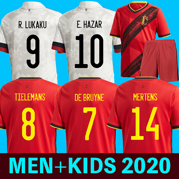 

2020 Belgium away soccer jerseys De Bruyne LUKAKU 2020 euro cup football shirt HAZARD BATSHUAYI Camiseta futbol KOMPANY DEMBELE maillot, Black;yellow