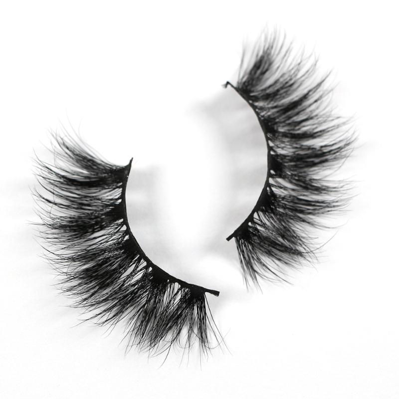 

25mm Thick Makeup Lashes 5D Mink Hair False Eyelashes Long Wispies Fluffy Multilayers Eyelashes Cruelty-free Extension