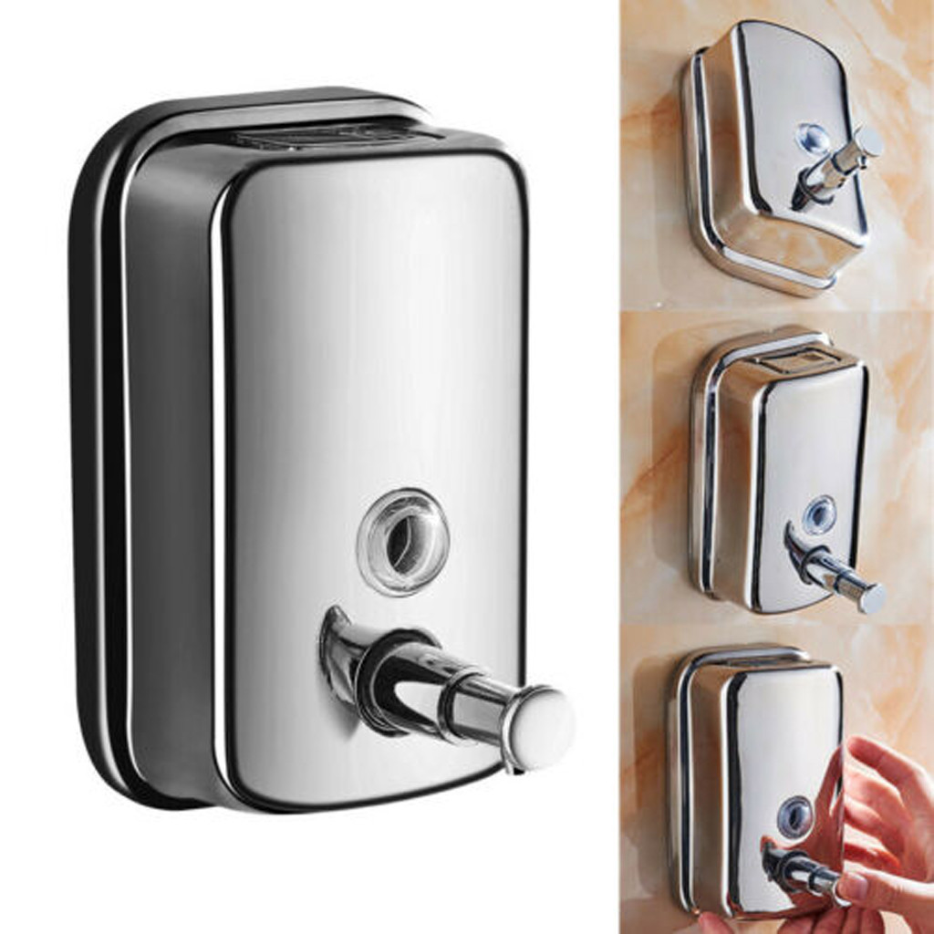 how to open wall mounted soap dispenser