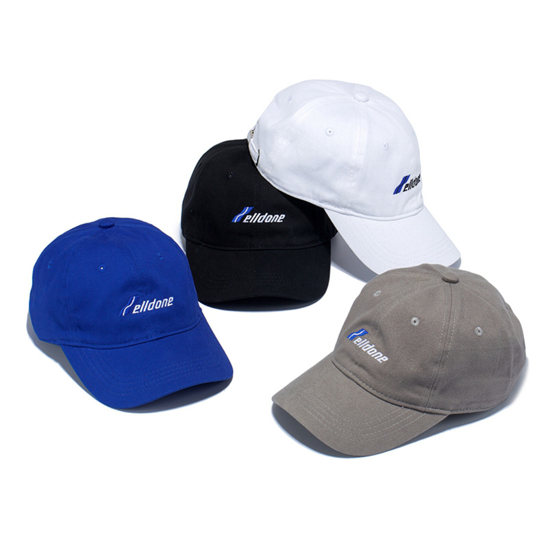 Hommes Chapeaux Designer Welldone Vente Chaude Dernière Mode Cap Lettre Broderie Réglable Coton Casquettes De Baseball avec 4 Couleurs Streetwear