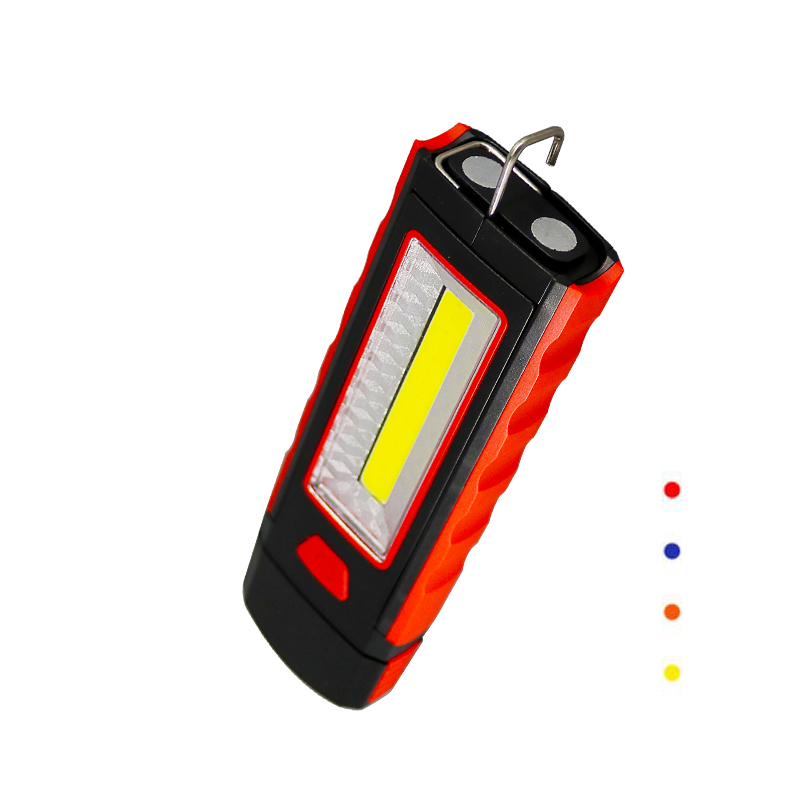 

1PCS Multifunction Maintenance Inspection Mini Light Working COB LED light Hand Torch Flexible Magnetic lamp Portable, As pic