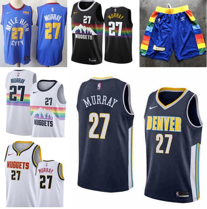 denver nuggets jersey rainbow