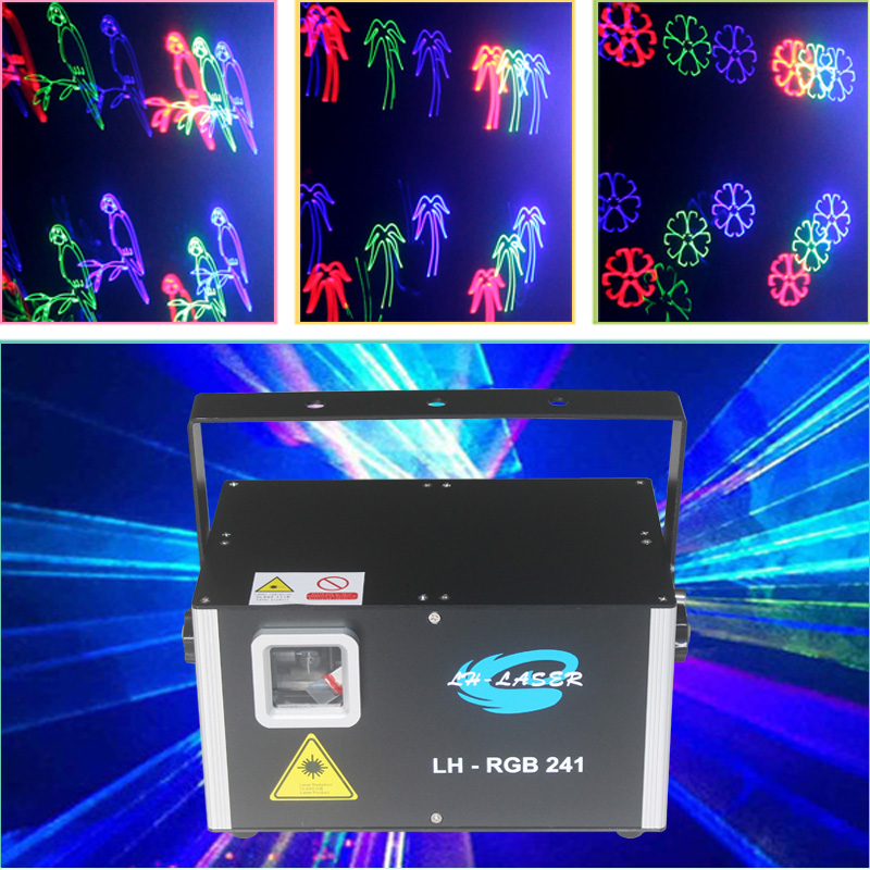 

SKY light laser 2 watt RGB rgb animation laser light with lcd display fireworks effect laser