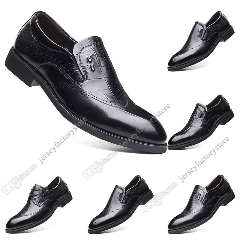 

2020 New hot Fashion 37-44 new men's leather men's shoes overshoes British casual shoes free shipping Espadrilles Forty-seven, #04