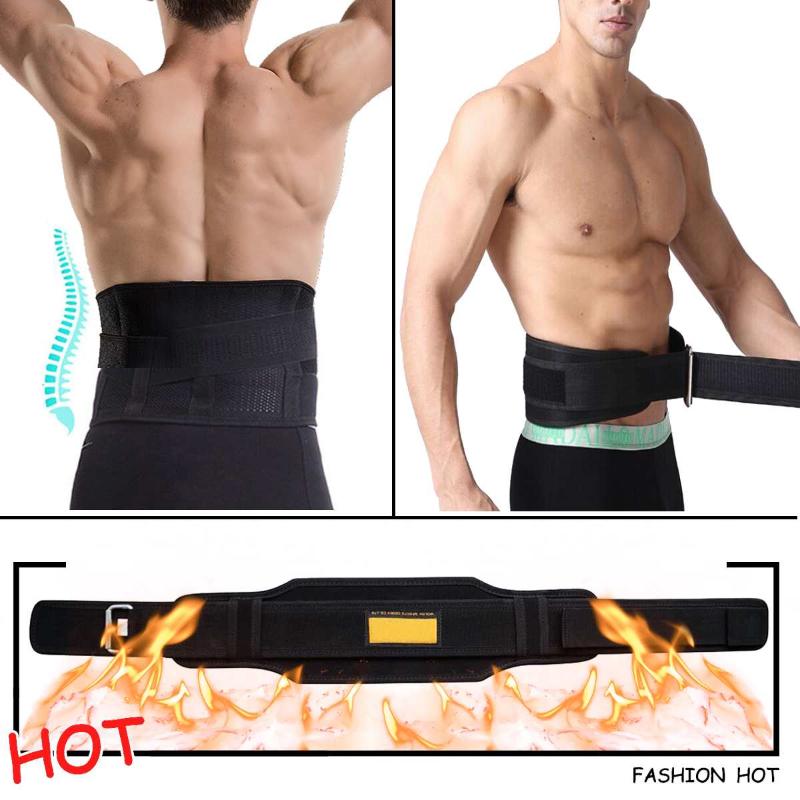 

Nylon Weight Lifting Weightlifting Squat Belt Lower Back Support Gym Bodybuilding Squats Training Fitness Protector Belt