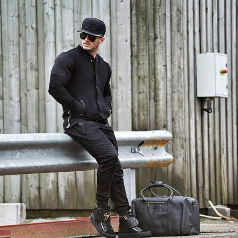 

Newest Solid Mens Jackets Male Casual Zipper Jacket Men Spring Casual Outwear Men Thin Jacket, Black