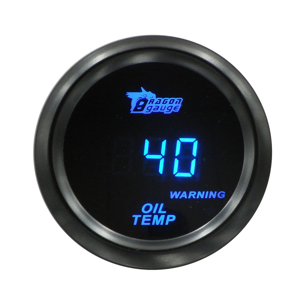 Top Gauge Waterproof DC 8~18V Red LED Digital Display Fahrenheit Voltage Volt Meter//Oil//Water Temperature Gauge Meter 3 in 1 For Motorcycle