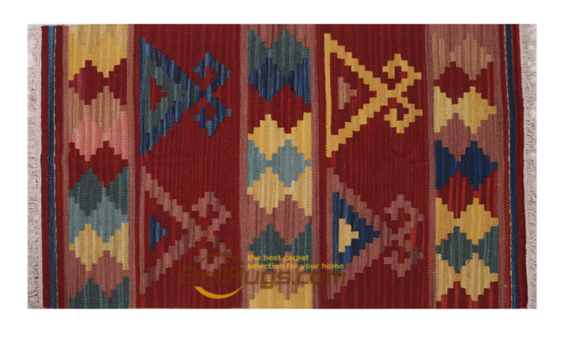 

Kilim Carpet Wool Woven Runner Carpet For Home Decoration Rectangle Natural Sheep Wool, 13-2 klicusyg27