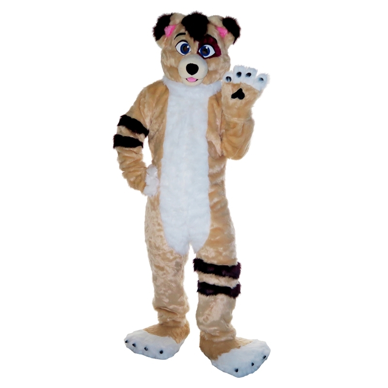 

husky dog fox Mascot Costume Cartoon Character Adult Size high quality Longteng (TM) 0234, Beige