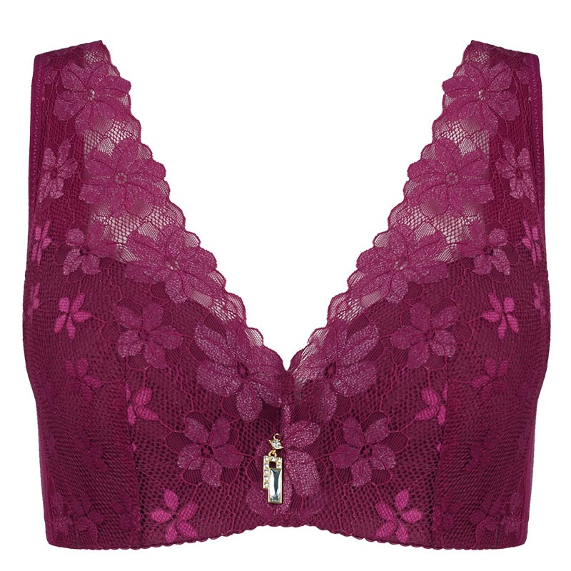 bralette pizzo rosa