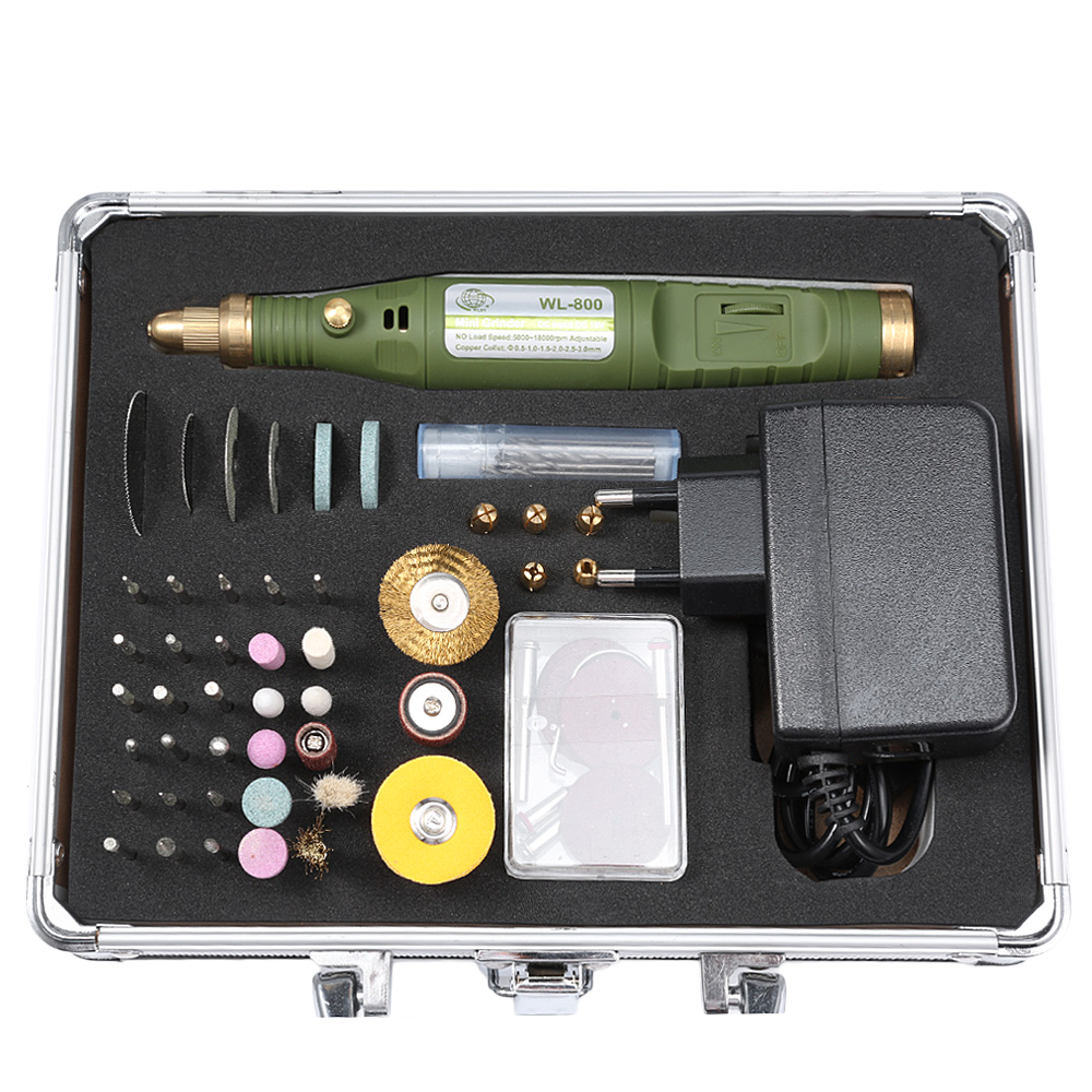 Dremel style Mini électrique rotatif Drill Grinder avec accessoires Broyage Set kit machine de gravure électrique multifonction outil