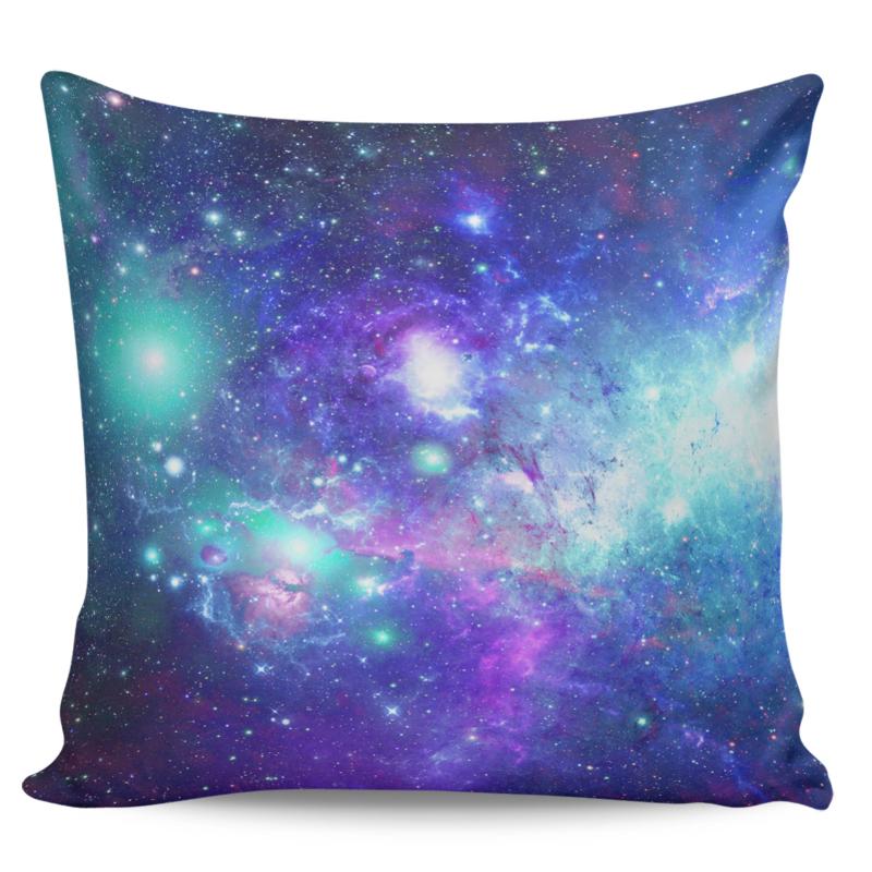 

Beautiful Starry Sky Universe Stars Pillowcases Long Pillow Case Pillow Sack Pillowslip Bedding Multi-Size Cover, As pic
