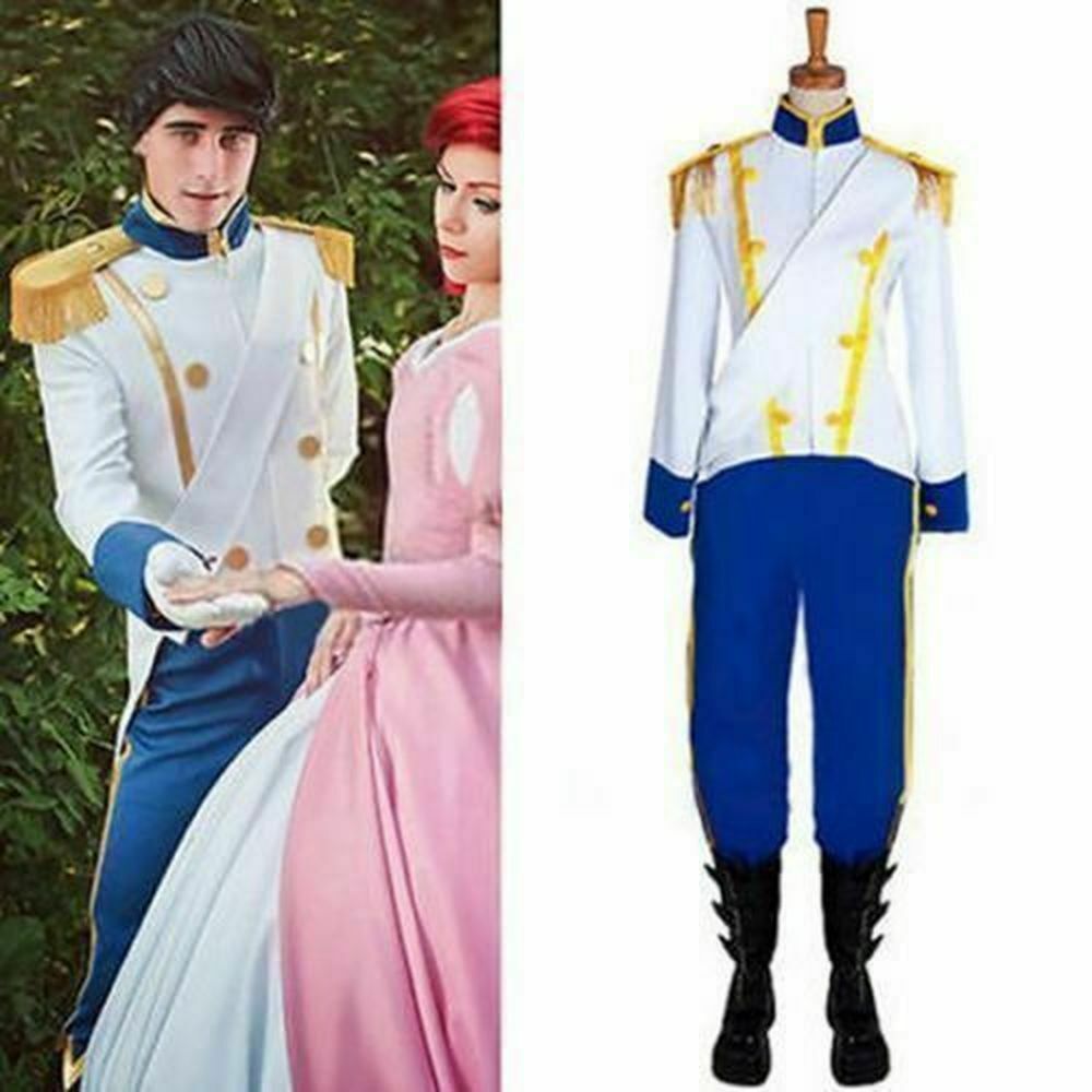 

The Little Mermaid Prince Eric For Halloween Uniform Adult Cosplay no shoes