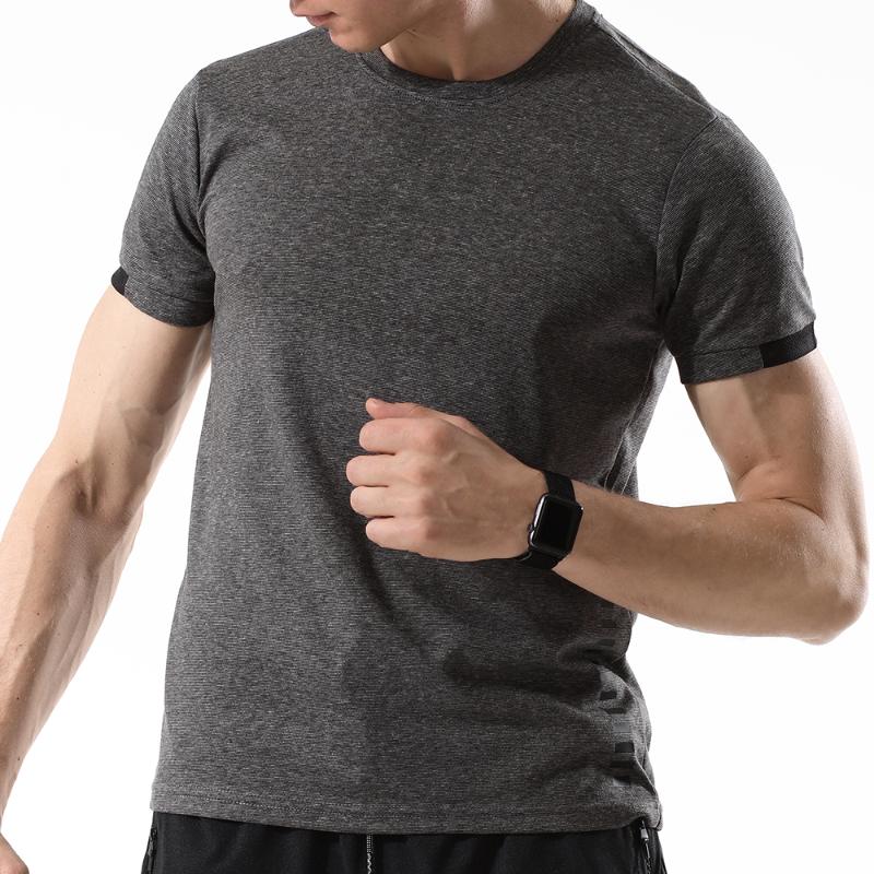 

Gym Shirt Sport T Shirt Men Short Sleeve Running Men Workout Training Tees Fitness Top Sport T-shirt Rashgard, 28h