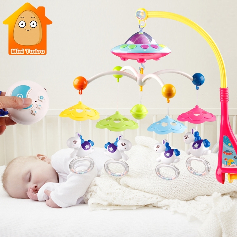 music toys for babies cribs
