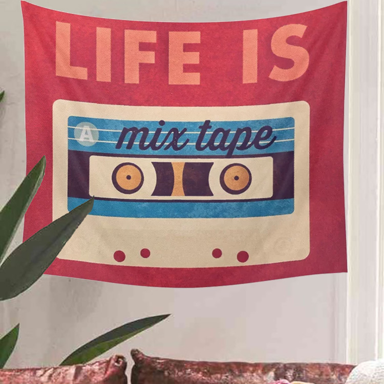 

Nordic Style Wall Tapestry Aesthetic Simple Large Wall Cloth Tapestry Hippie Vintage Bedroom Wandkleed House Decoration EB50GT